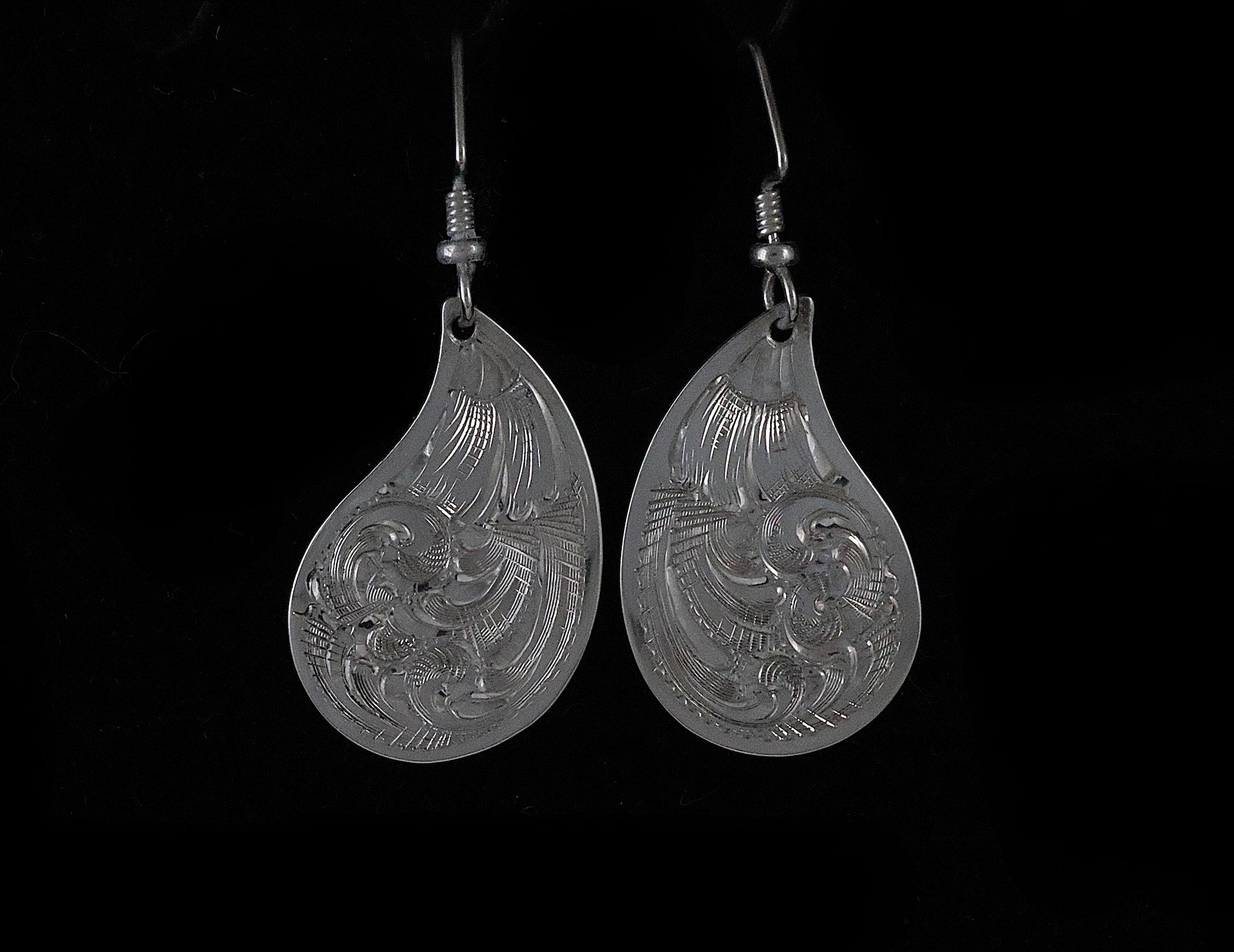 Side Teardrop Earrings