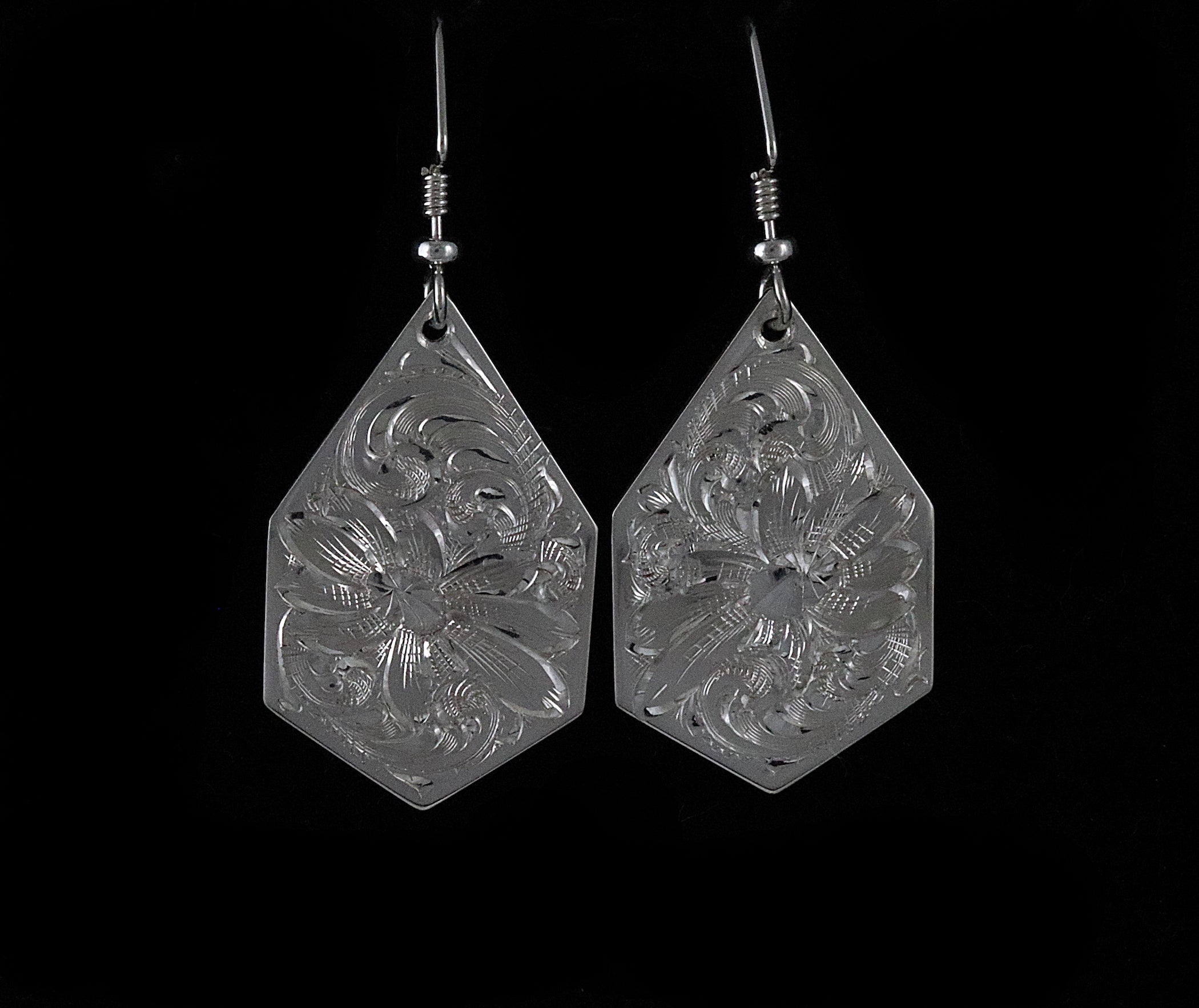 Ear Tag Earrings 1.5"