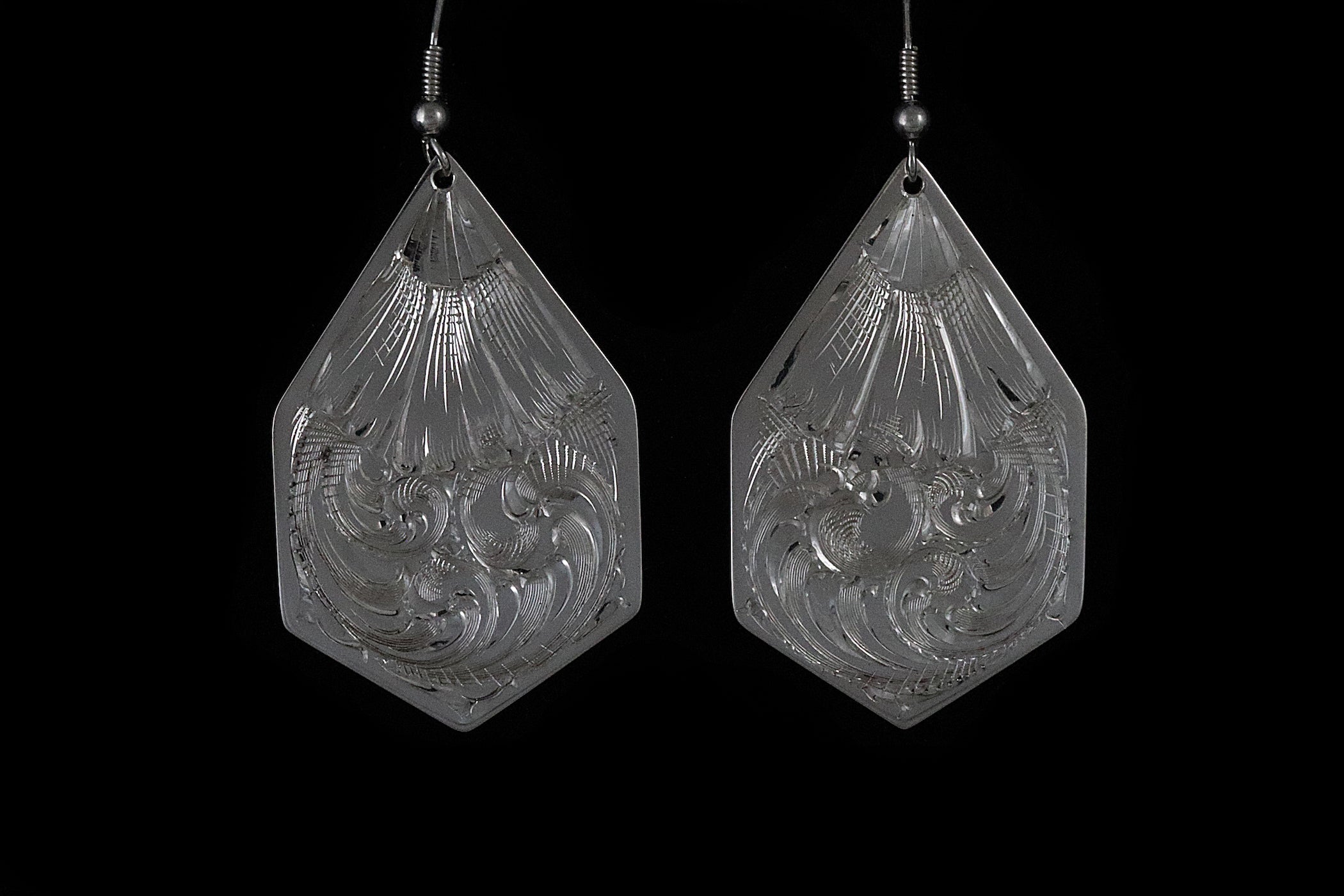 Ear Tag Earrings 2"